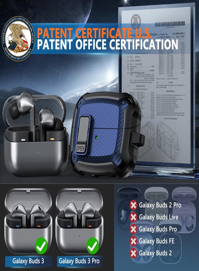 Polislime Compatible with Samsung Galaxy Buds3 FE (2025) / Buds3 Pro (2024) / Buds 3 Case (2024) with Secure Lock Clip & Cleaning kit - Image 2